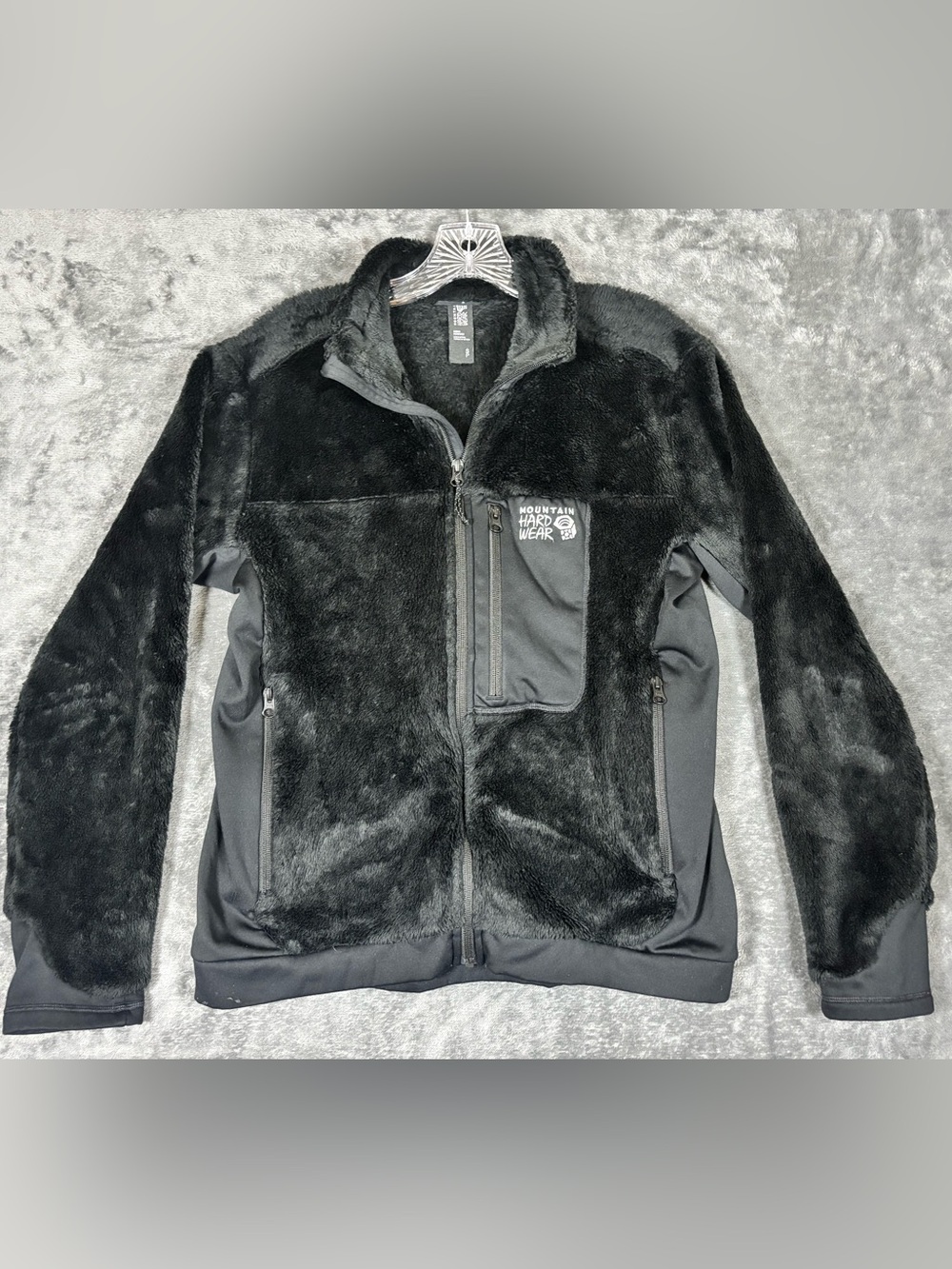 Mountain Hardwear Polartec High Loft Fleece Jacket Black Men’s Size Small